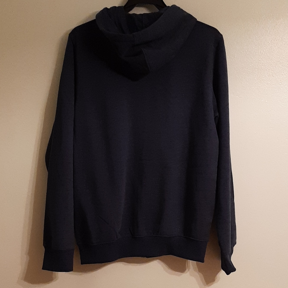 U.S. Polo Assn. Men's Navy Zip-Up Hooded Sweater. NWT